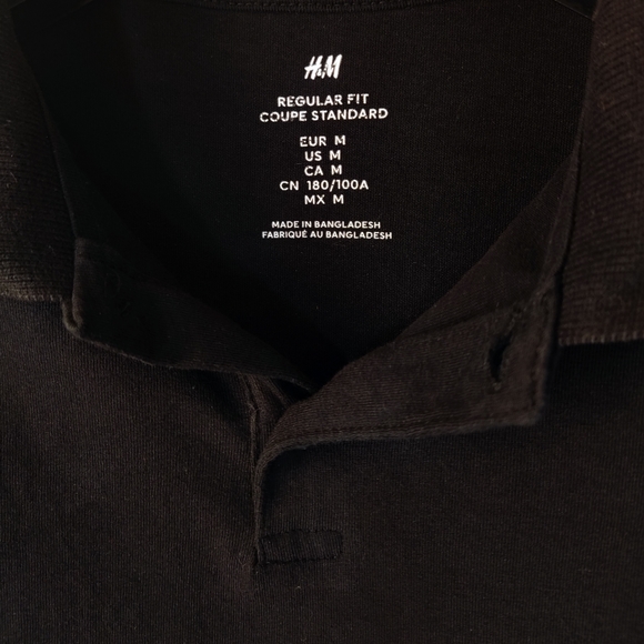 H&M collard polo shirt - Picture 3 of 3